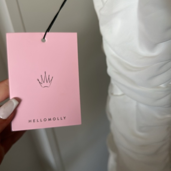 HELLO MOLLY dine and dash mini dress white - Picture 3 of 8